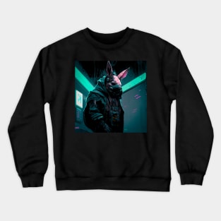 Cyberpunk Rabbit Crewneck Sweatshirt